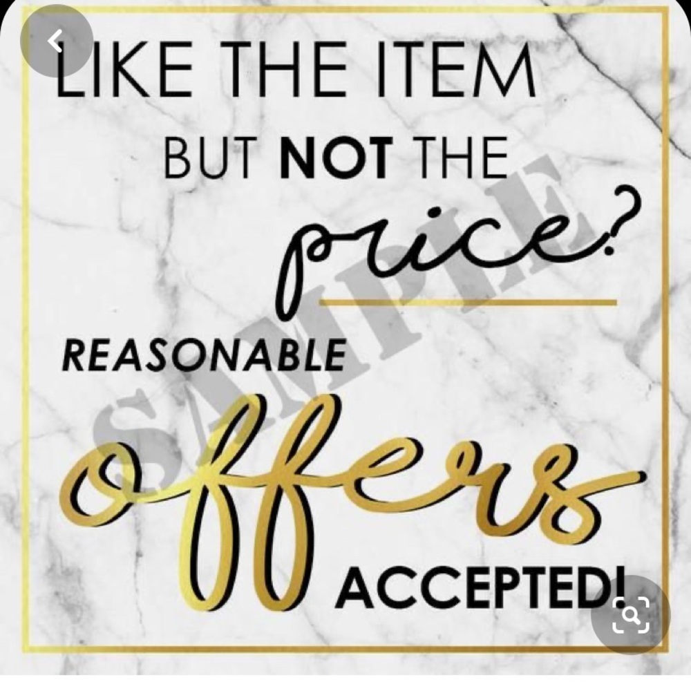 Open to all price offers!